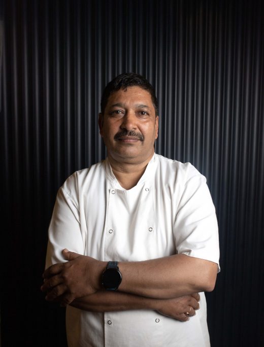 A chef from the Indian Restaurant Talli Kitchen